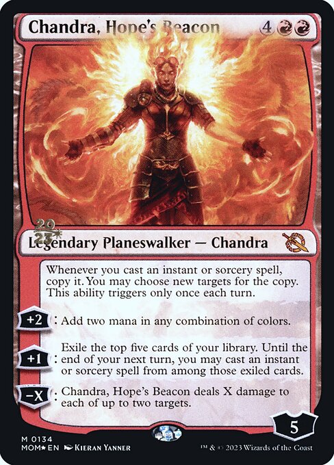 Chandra, Hope's Beacon (134s) [March of the Machine Promos]