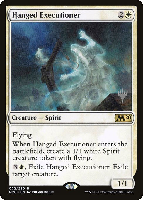 Hanged Executioner (22p) [Core Set 2020 Promos]