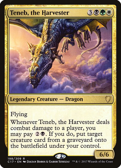 Teneb, the Harvester (198) [Commander 2017]