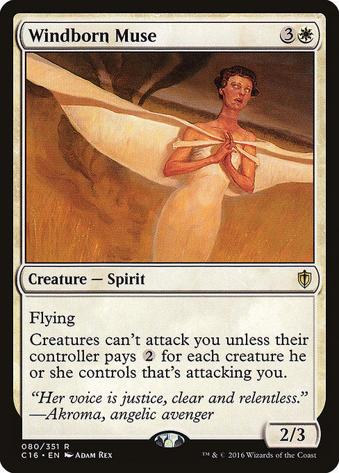 Windborn Muse (80) [Commander 2016]