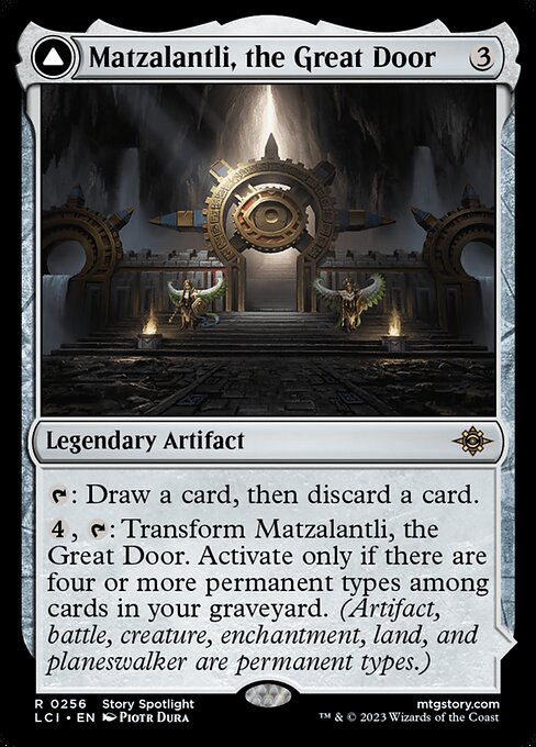 Matzalantli, the Great Door // The Core (256) [The Lost Caverns of Ixalan]