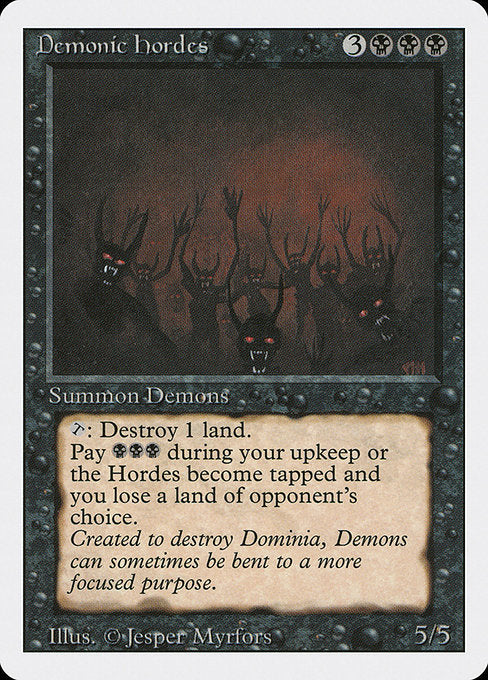 Demonic Hordes (104) [Revised Edition]