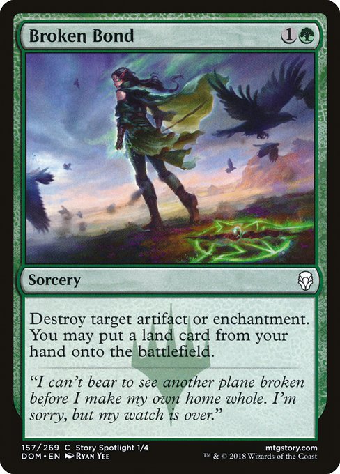 Broken Bond (157) [Dominaria]