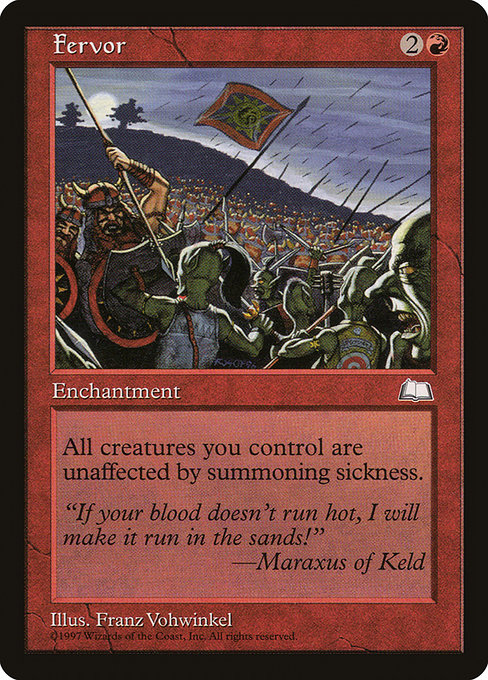 Fervor (99) [Weatherlight]