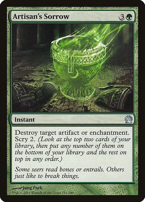 Artisan's Sorrow (151) [Theros]