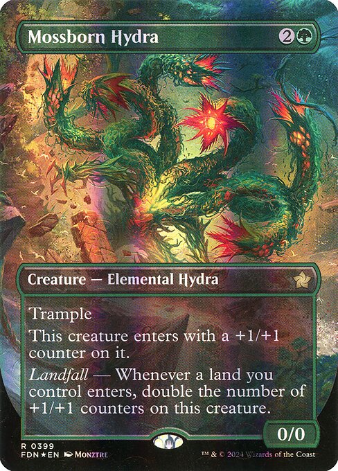 Mossborn Hydra (399) [Foundations]
