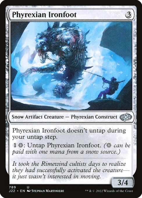 Phyrexian Ironfoot (789) [Jumpstart 2022]