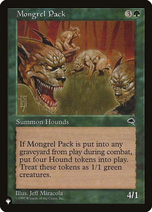 Mongrel Pack (TMP-237) [The List]