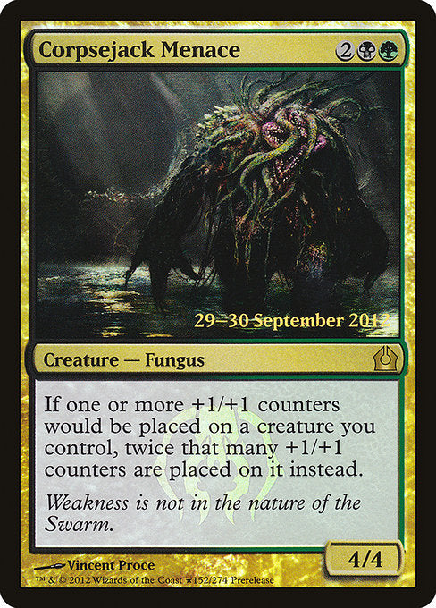 Corpsejack Menace (152★) [Return to Ravnica Promos]