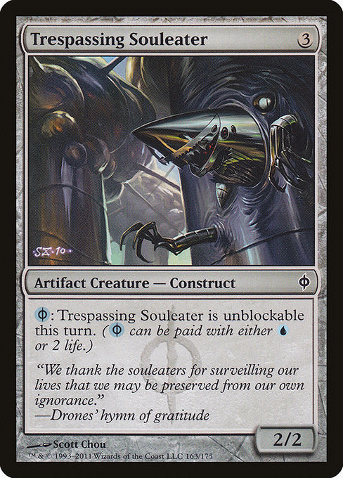 Trespassing Souleater (163) [New Phyrexia]