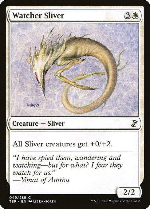 Watcher Sliver (49) [Time Spiral Remastered]