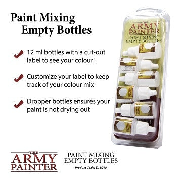 AP - PAINT MIXING EMPTY BOTTLES image 0