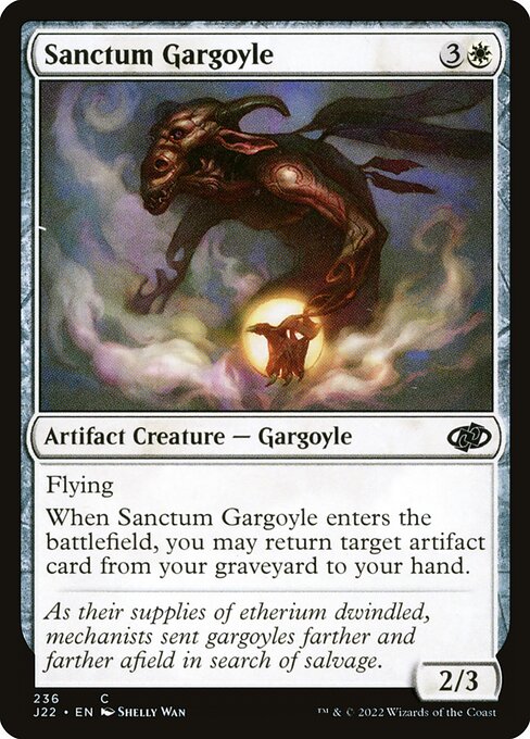 Sanctum Gargoyle (236) [Jumpstart 2022]