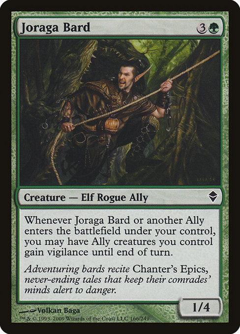 Joraga Bard (166) [Zendikar]