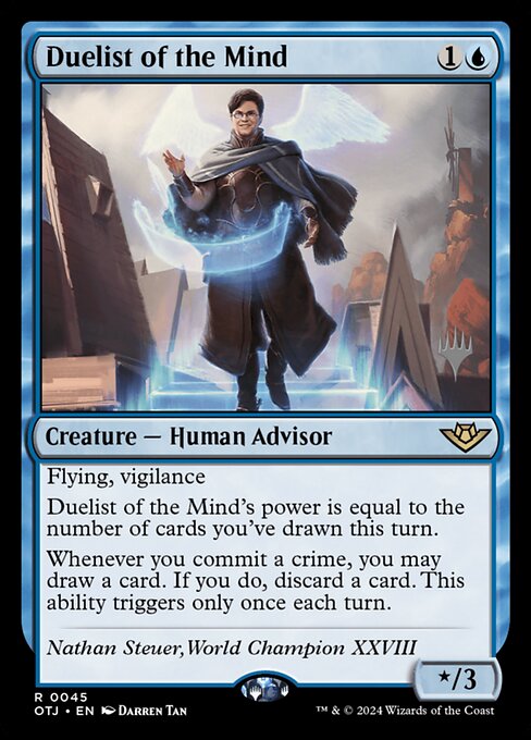 Duelist of the Mind (45p) [Outlaws of Thunder Junction Promos]