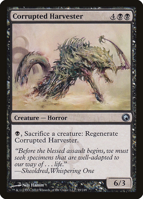 Corrupted Harvester (59) [Scars of Mirrodin]