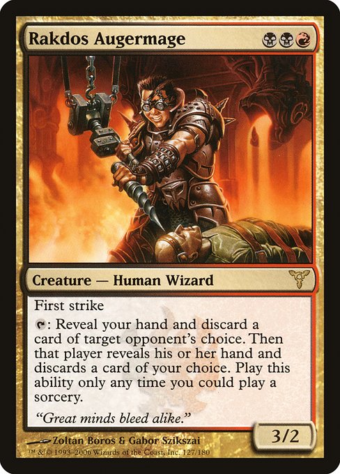 Rakdos Augermage (127) [Dissension]