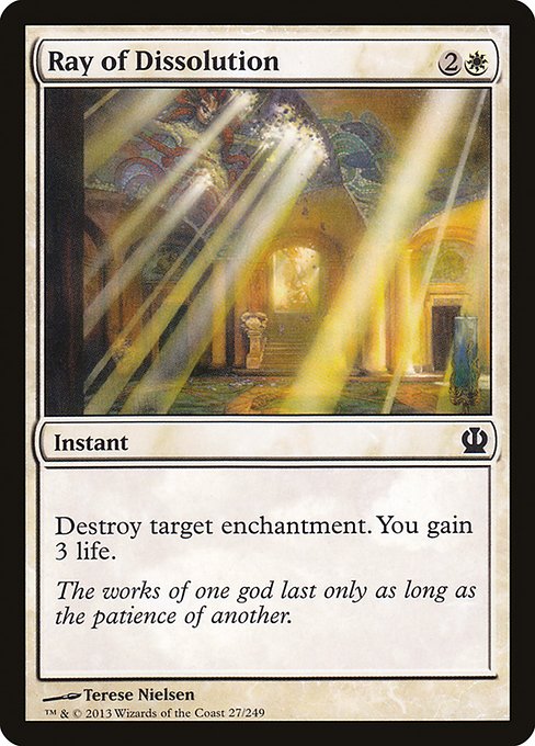 Ray of Dissolution (27) [Theros]
