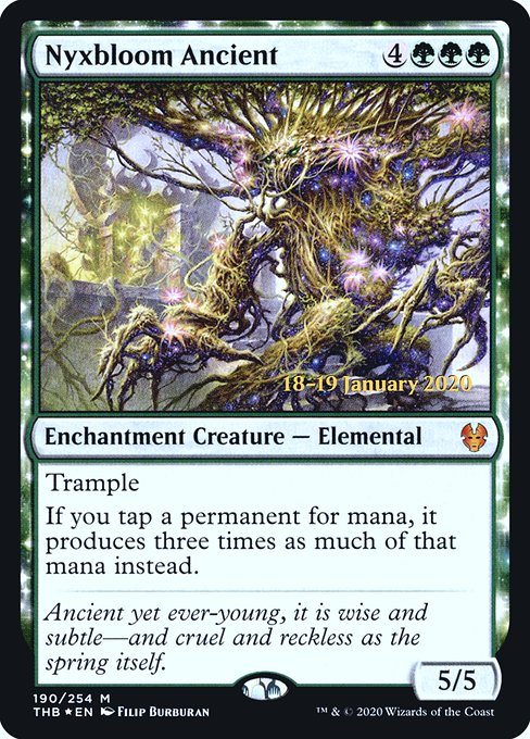Nyxbloom Ancient (190s) [Theros Beyond Death Promos]