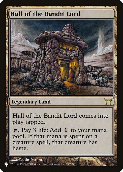Hall of the Bandit Lord (CHK-277) [The List]