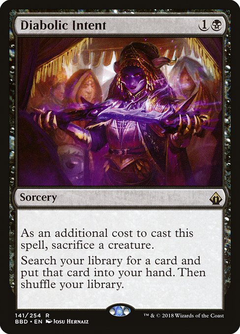 Diabolic Intent (141) [Battlebond]