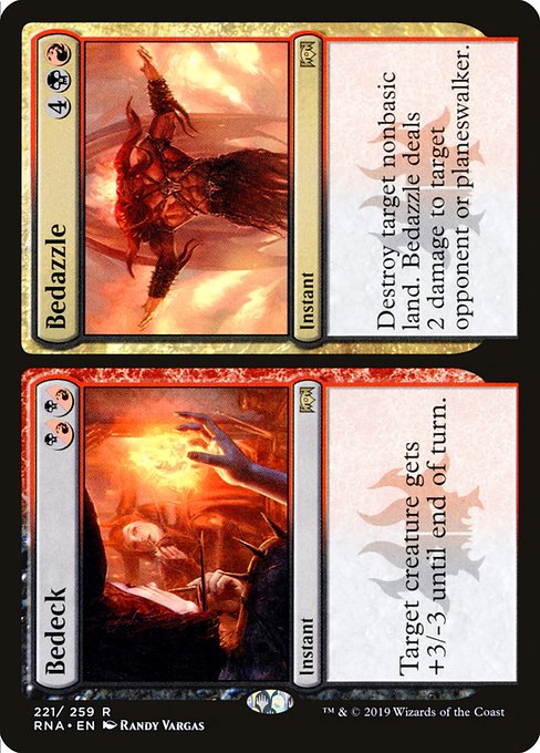 Bedeck // Bedazzle (221) [Ravnica Allegiance]