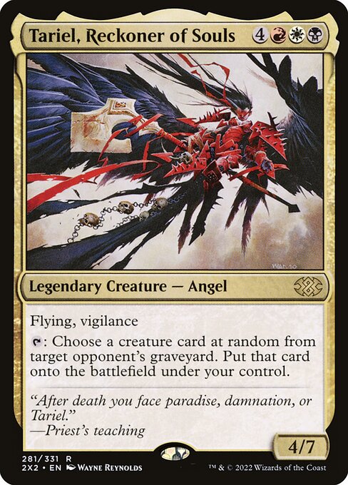 Tariel, Reckoner of Souls (281) [Double Masters 2022]
