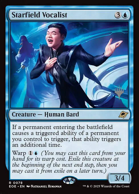 Starfield Vocalist (78p) [Edge of Eternities Promos]