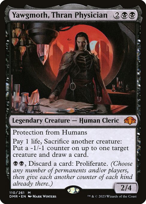 Yawgmoth, Thran Physician (110) [Dominaria Remastered]