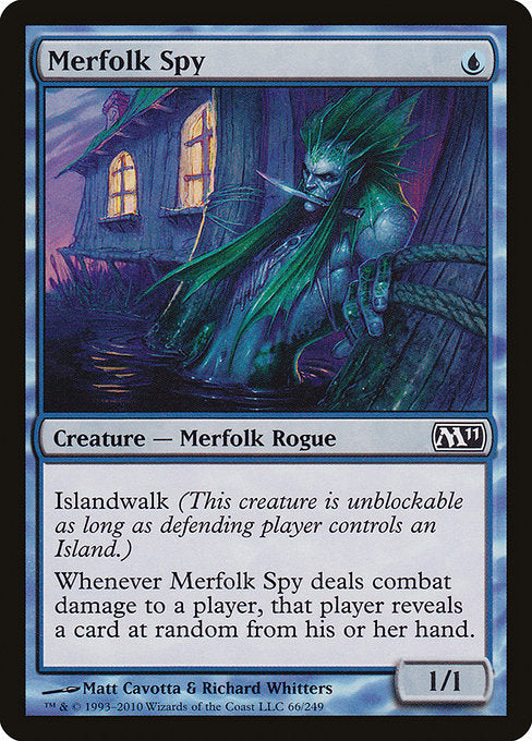 Merfolk Spy (66) [Magic 2011]
