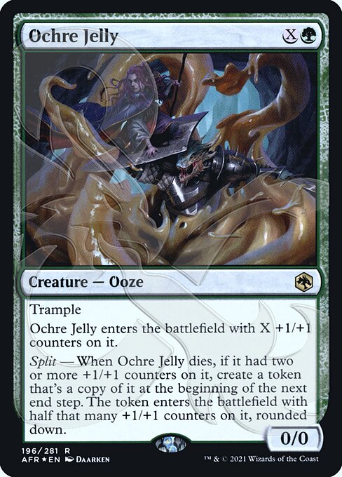 Ochre Jelly (196a) [Adventures in the Forgotten Realms Promos]
