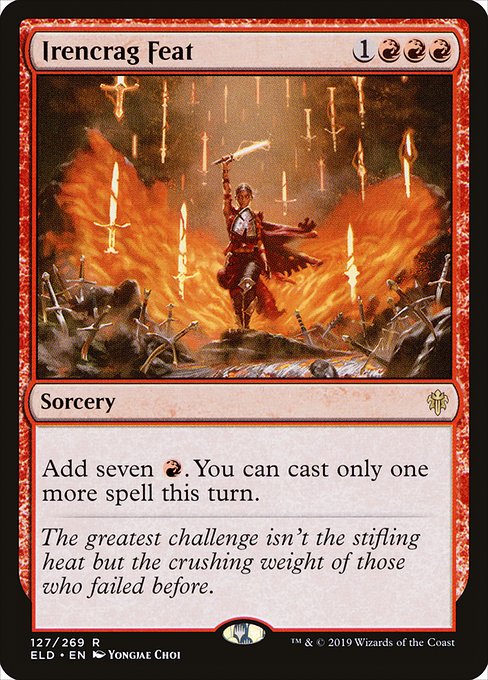 Irencrag Feat (127) [Throne of Eldraine]