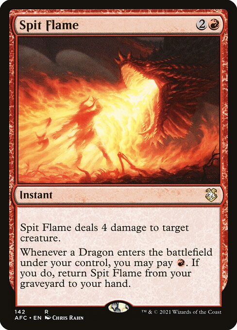 Spit Flame (142) [Forgotten Realms Commander]