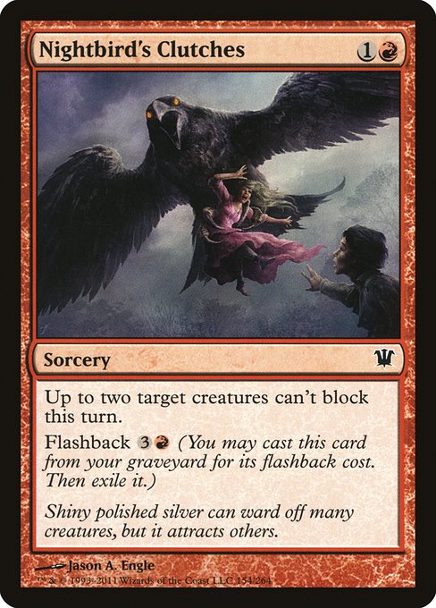 Nightbird's Clutches (154) [Innistrad]