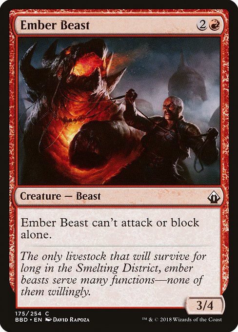 Ember Beast (175) [Battlebond]