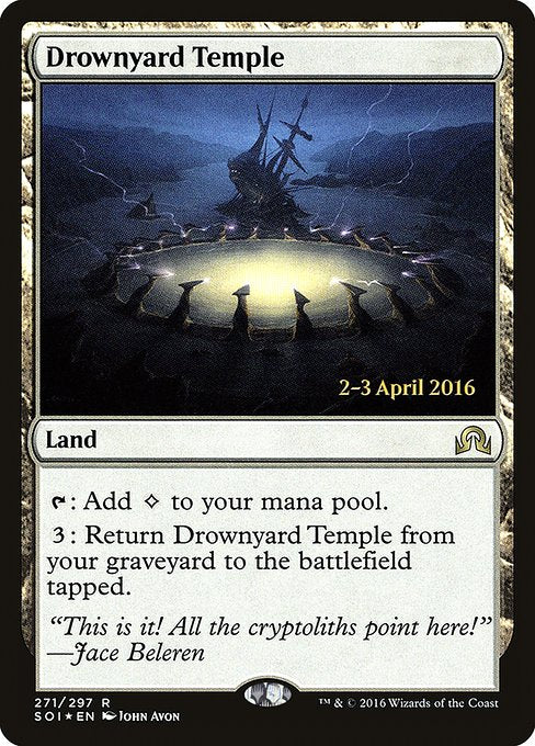 Drownyard Temple (271s) [Shadows over Innistrad Promos]