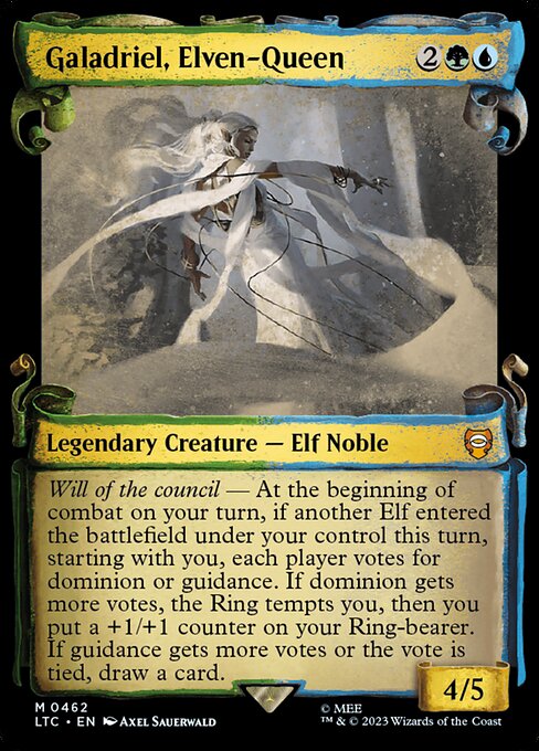 Galadriel, Elven-Queen (462) [Tales of Middle-earth Commander] [Showcase]