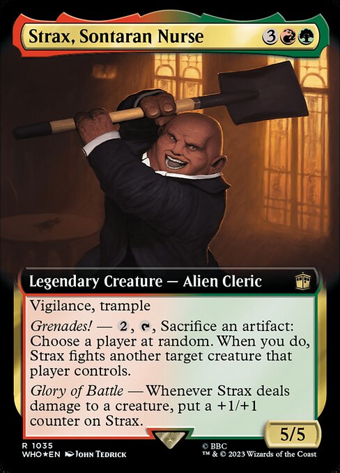 Strax, Sontaran Nurse (1035) [Doctor Who] [Extended Art]