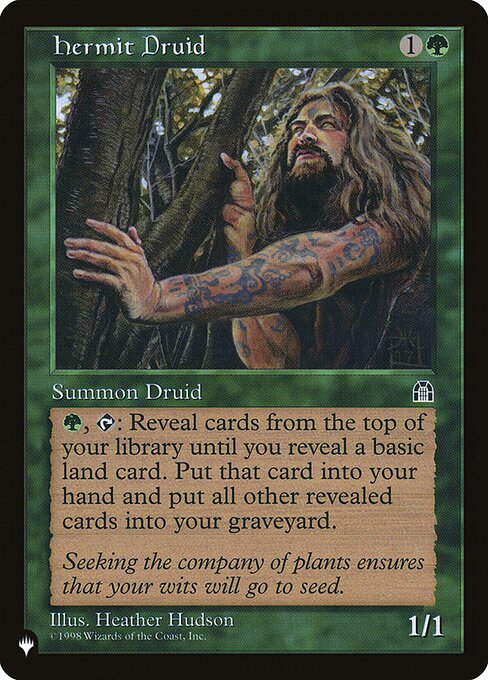 Hermit Druid (STH-108) [The List]