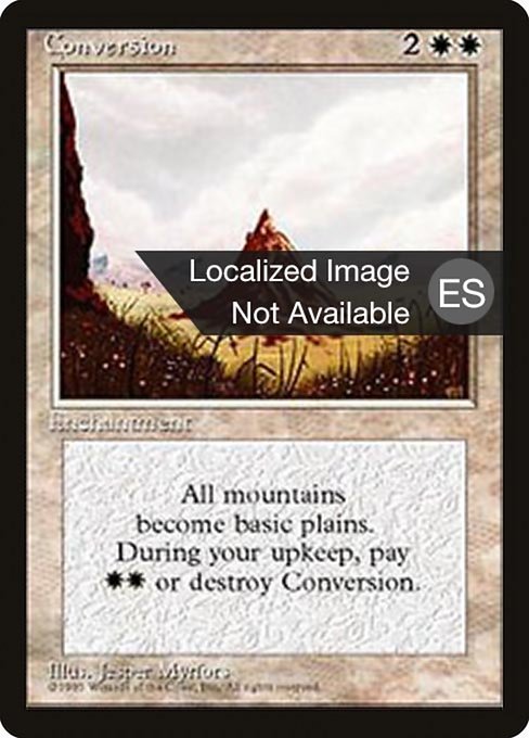 Conversion (19) [Fourth Edition Foreign Black Border]