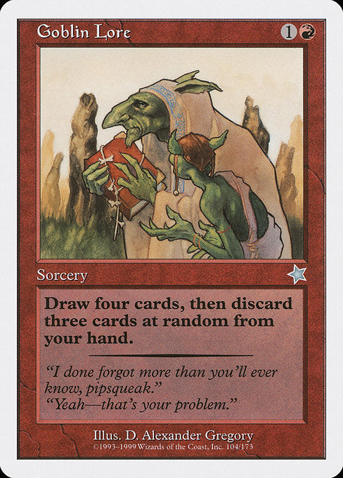 Goblin Lore (104) [Starter 1999]