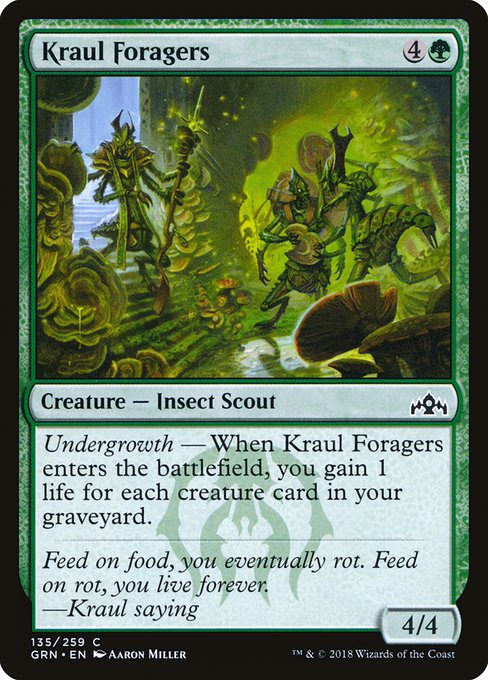 Kraul Foragers (135) [Guilds of Ravnica]