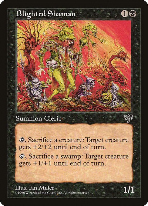 Blighted Shaman (107) [Mirage]
