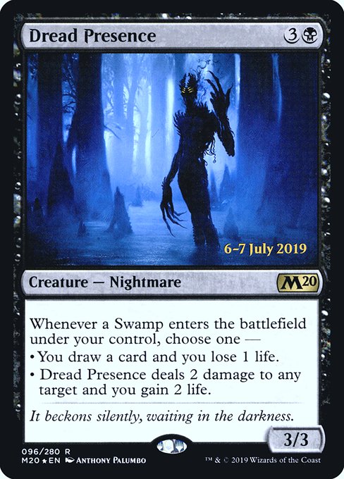 Dread Presence (96s) [Core Set 2020 Promos]