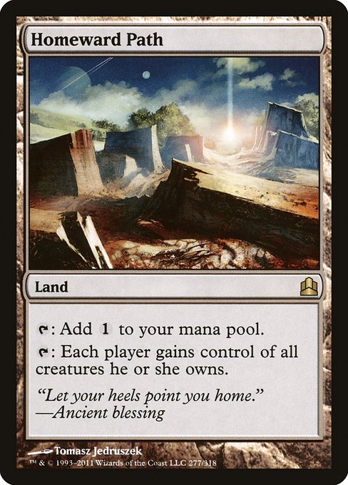 Homeward Path (277) [Commander 2011]