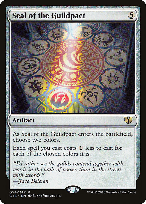 Seal of the Guildpact (54) [Commander 2015]