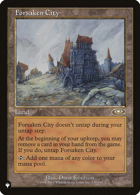 Forsaken City (PLS-139) [The List]