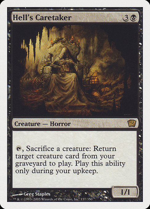 Hell's Caretaker (137) [Ninth Edition]