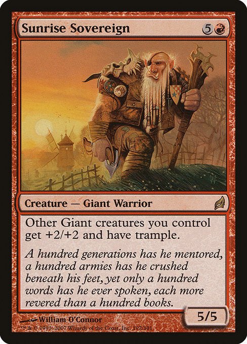 Sunrise Sovereign (192) [Lorwyn]