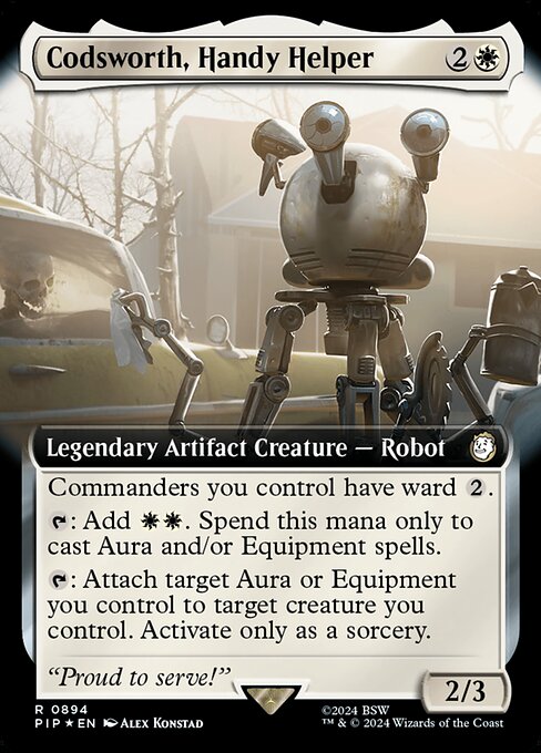 Codsworth, Handy Helper (894) [Fallout] [Extended Art]